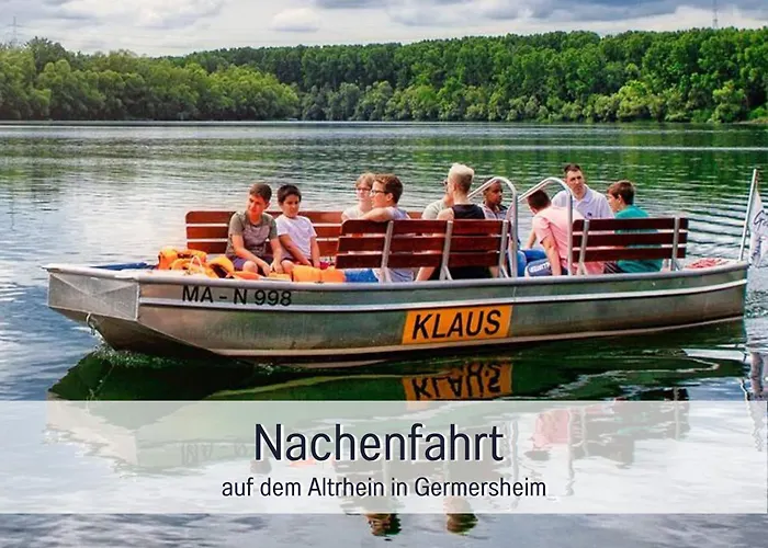 Germersheimer Rhein-idylle Sauna, Whirlpool Und Bubble 公寓